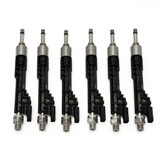 12x Upgrade Injektor + 12x Entkopplungselement für BMW S55 F80 F82 F87C