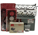 Zylinderkopf vormontiert 908818K + ELRING ZKD 2 Loch +...