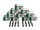 32x Rollenschlepphebel INA 422010210