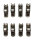 SET: 12x Rollenschlepphebel INA 422010210 + 12x Hydrostössel 420022210 INA