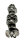 Kurbelwelle KS 50030001 + Lager + Schrauben