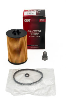 HART Ölfilter 373 298 mit Ölablasschraube