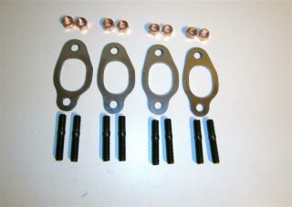 4x Abgaskrümmerdichtung + Stehbolzen VW 1,8 2,0 G60 PG 2E ADY TDI Metall