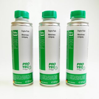 3x PRO TEC EF Motor Innenreiniger 375ml Engine Flush P1001