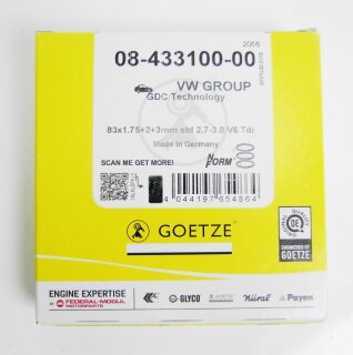 Kolbenringe 83,00mm GÖTZE 08-433100-00