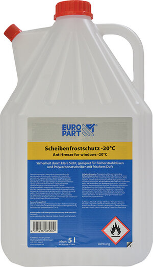 Scheibenfrostschutz Fertigmischung 5L -20°C EUROPART Kanister, 14,50 €