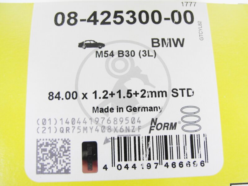 Goetze® 08-427400-00 - Piston Ring Set