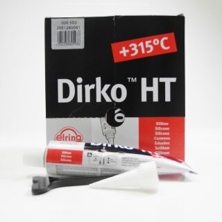 12x Dichtmasse DIRKO SCHWARZ 70ml 006.553