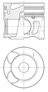 Kolben Ø 85,00mm KS 41251600