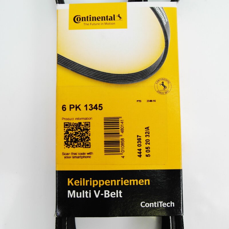 GATES Keilrippenriemen 4PK1510 - Hochwertiger Riemen Für Auto & Industrie