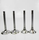 SET: 4x Einlassventil 39136 + 4x Auslassventil 331106 8mm 3 Rillen