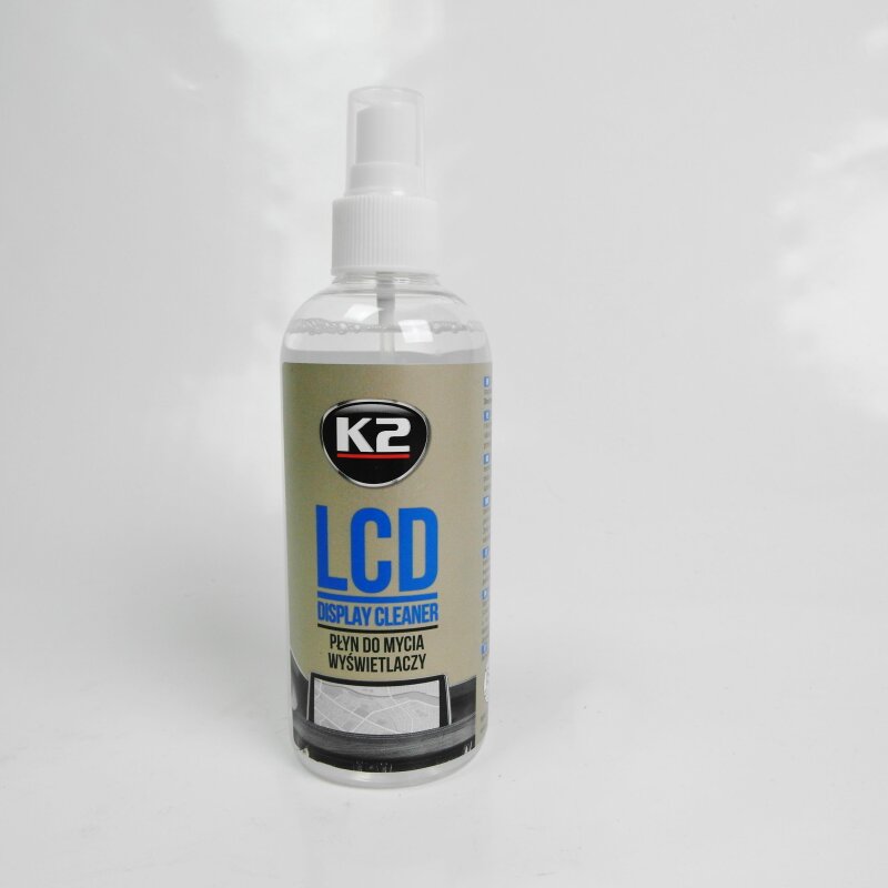 K2 Bildschirmreiniger Für LCD-Monitore – Mit Reinigungstuch, 250 Ml, Schonende Formel