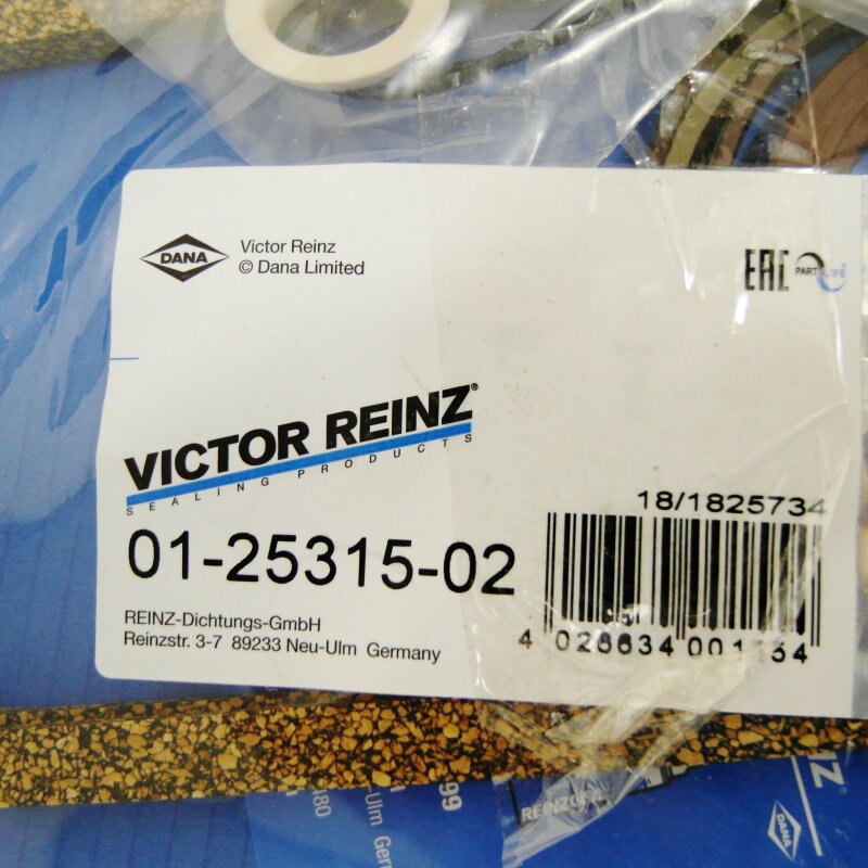 Pakkingset, motor REINZ 01-25315-02 voor VW