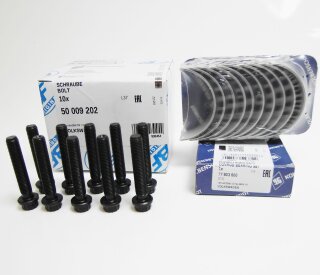 SET: Pleuellager 77803600 + 10 Schrauben 50009202