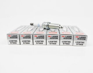 6x Zündkerze NGK 97968 ILZKBR7B8G