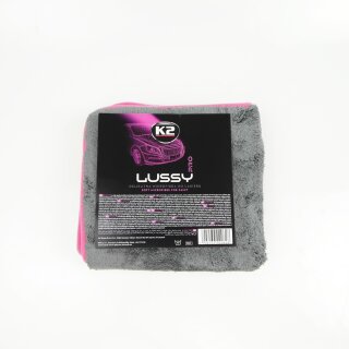 K2 Mikrofasertuch "LUSSY" grau/rosa 40x40cm D0222
