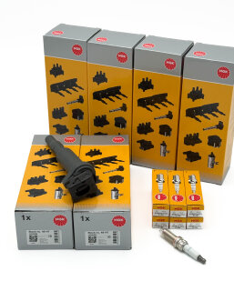 SET: 6x Zündspule NGK U5039 / 48147 6x Zündkerze 91785