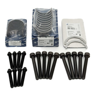 SET KS: Pleuellager + Hauptlager + Anlaufscheiben + Schrauben