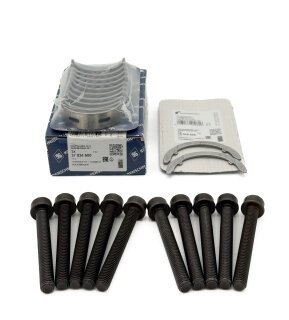SET KS: Hauptlager 37034600 + Anlaufscheiben + Schrauben